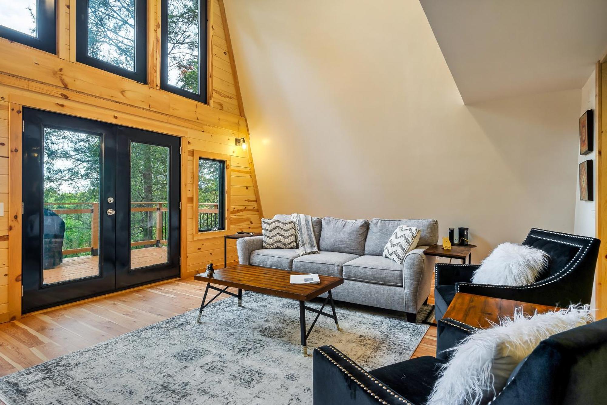 Secluded Mtn View New! 10 Mins To Gatlinburg Or Park Villa Exterior photo